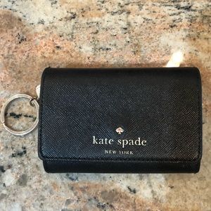 Kate Spade card wallet with key chain